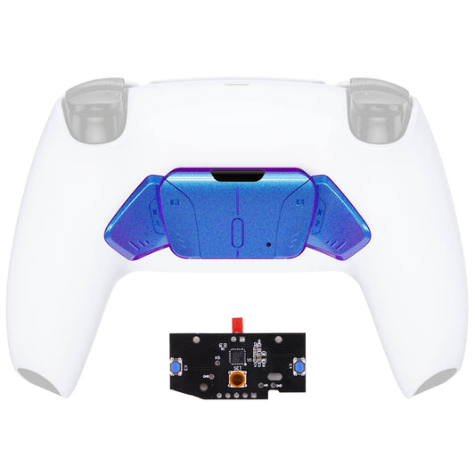 eXtremeRate Retail Turn RISE to RISE4 Kit-Redesigned Chameleon Purple Blue K1 K2 K3 K4 Back Buttons Housing & Remap PCB Board for ps5 Controller eXtremeRate RISE & RISE4 Remap kit - Controller & Other RISE Accessories NOT Included - VPFP3003P