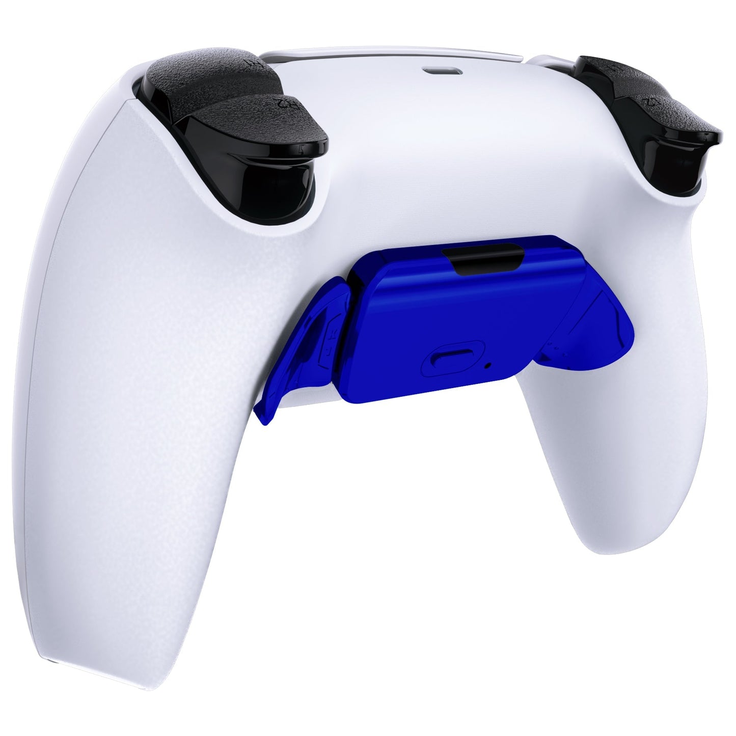 eXtremeRate Retail Chrome Blue Replacement Redesigned K1 K2 Back Button Housing Shell for ps5 Controller eXtremerate RISE Remap Kit - Controller & RISE Remap Board NOT Included - WPFD4004