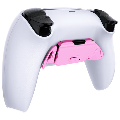 eXtremeRate Retail Chrome Pink Replacement Redesigned K1 K2 Back Button Housing Shell for ps5 Controller eXtremerate RISE Remap Kit - Controller & RISE Remap Board NOT Included - WPFD4007