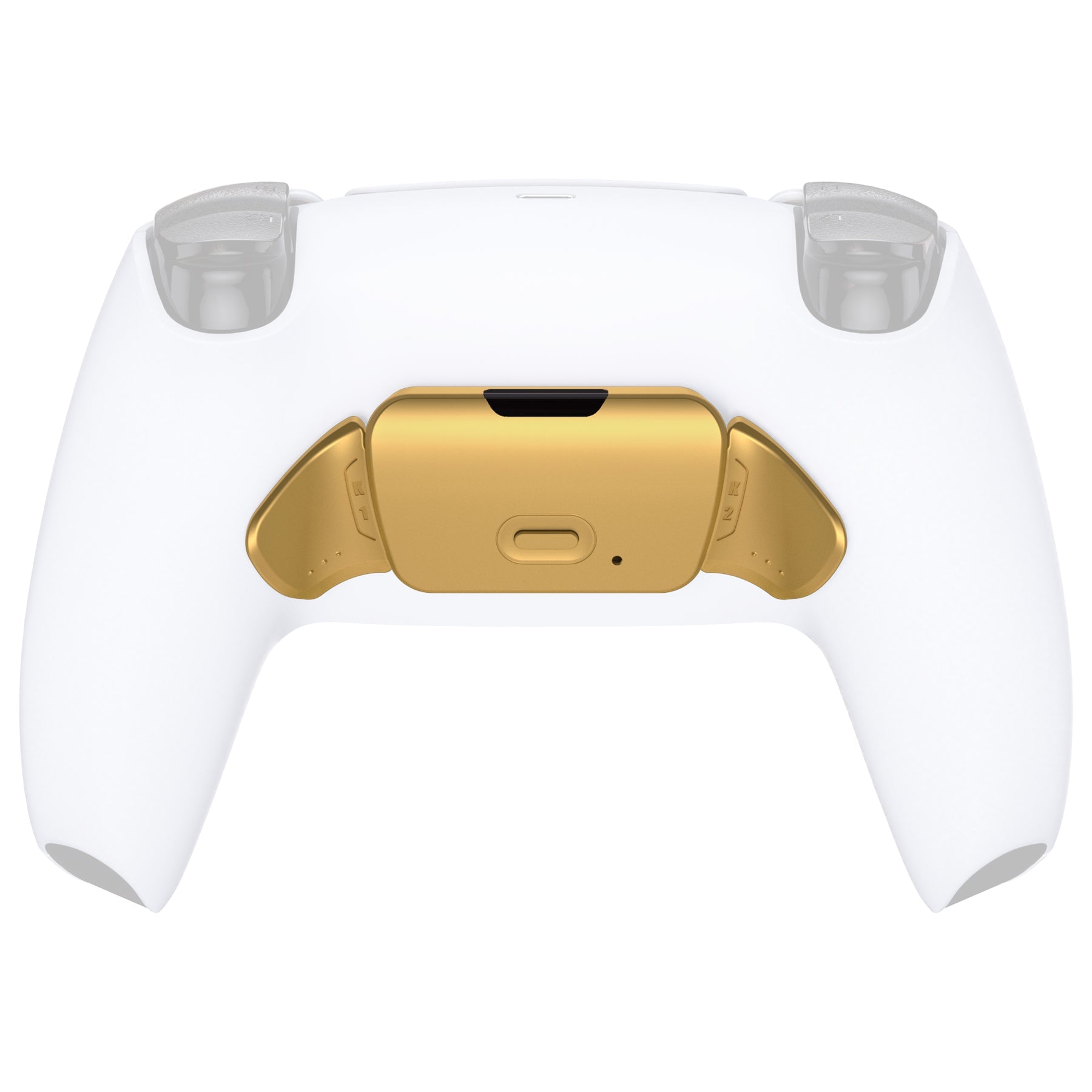 eXtremeRate Retail Metal Gold Real Metal Buttons (RMB) Version K1 K2 Buttons Housing & Remap PCB Board for PS5 Controller eXtremeRate RISE Remap Kit ¨C Controller & Other RISE Accessories NOT Included - WPFJ7004