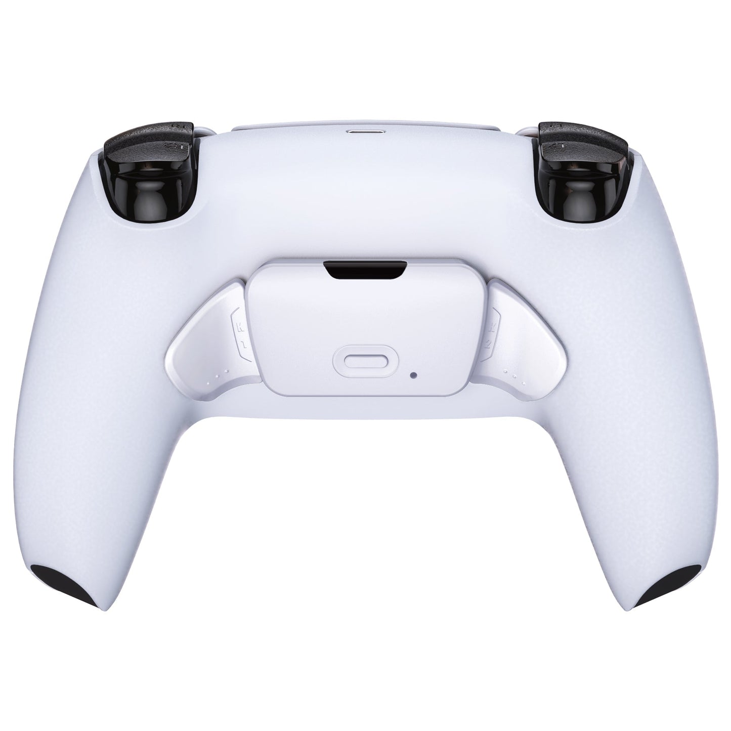 eXtremeRate Retail Solid White Replacement Redesigned K1 K2 Back Button Housing Shell for ps5 Controller eXtremerate RISE Remap Kit - Controller & RISE Remap Board NOT Included - WPFM5003