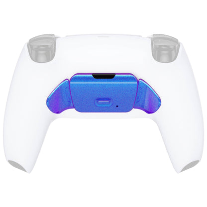 eXtremeRate Retail Chameleon Purple Blue Replacement Redesigned K1 K2 Back Button Housing Shell for ps5 Controller eXtremerate RISE Remap Kit - Controller & RISE Remap Board NOT Included - WPFP3001