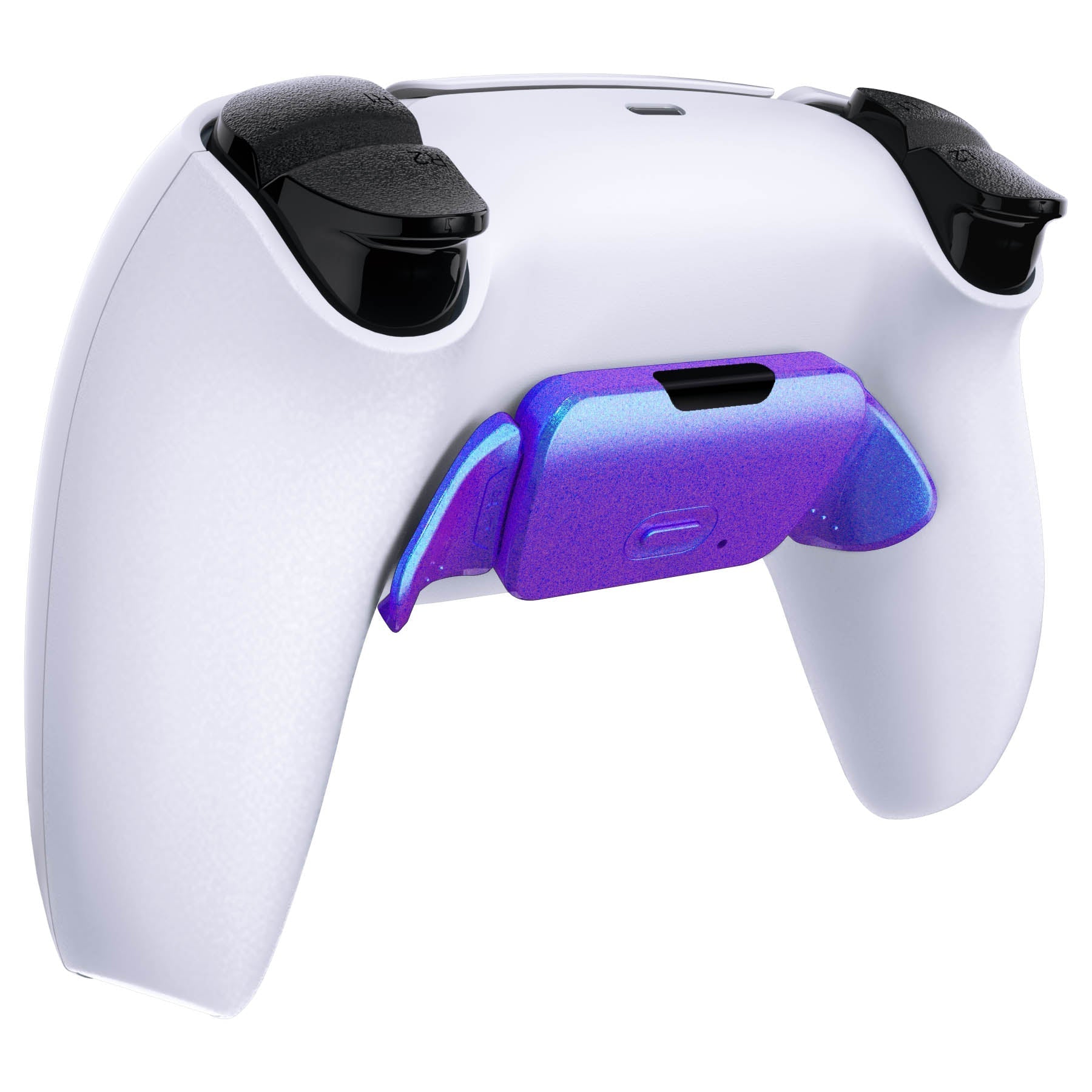 eXtremeRate Retail Chameleon Purple Blue Replacement Redesigned K1 K2 Back Button Housing Shell for ps5 Controller eXtremerate RISE Remap Kit - Controller & RISE Remap Board NOT Included - WPFP3001