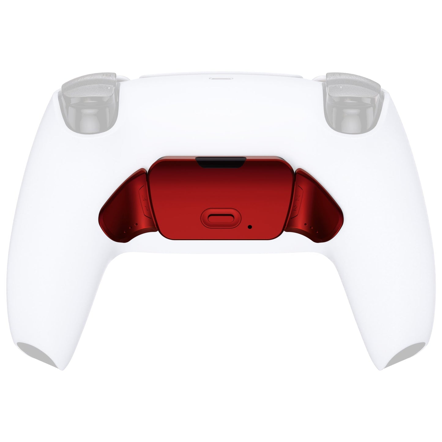 eXtremeRate Retail Scarlet Red Replacement Redesigned K1 K2 Back Button Housing Shell for ps5 Controller eXtremerate RISE Remap Kit - Controller & RISE Remap Board NOT Included - WPFP3003