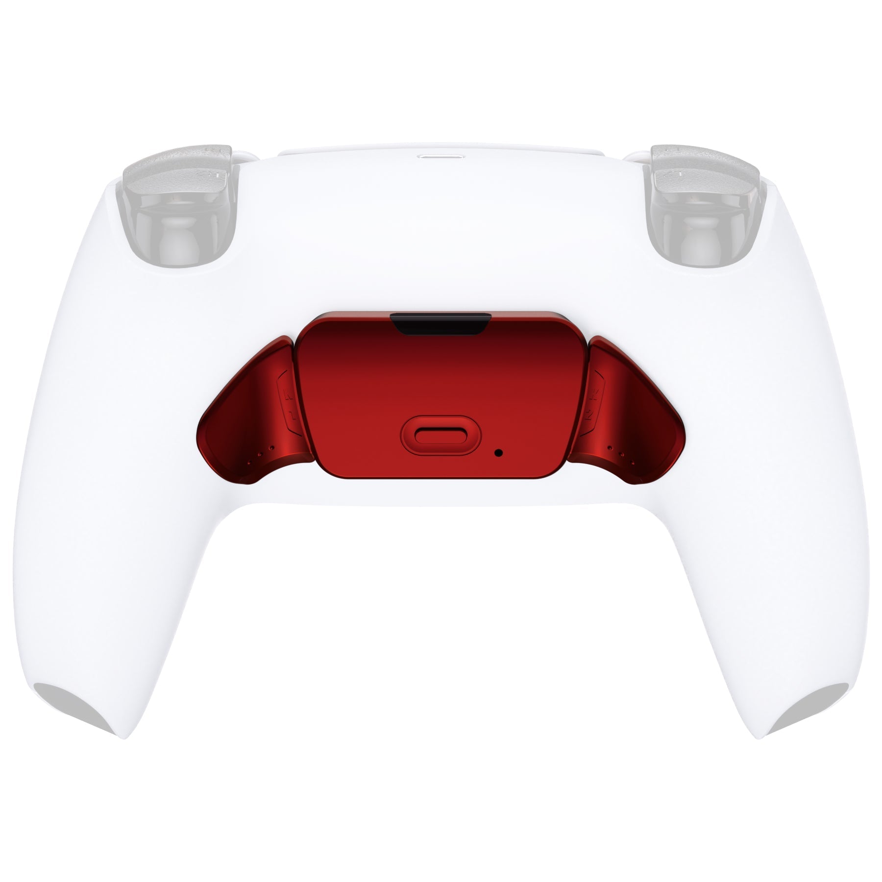 eXtremeRate Retail Scarlet Red Replacement Redesigned K1 K2 Back Button Housing Shell for ps5 Controller eXtremerate RISE Remap Kit - Controller & RISE Remap Board NOT Included - WPFP3003