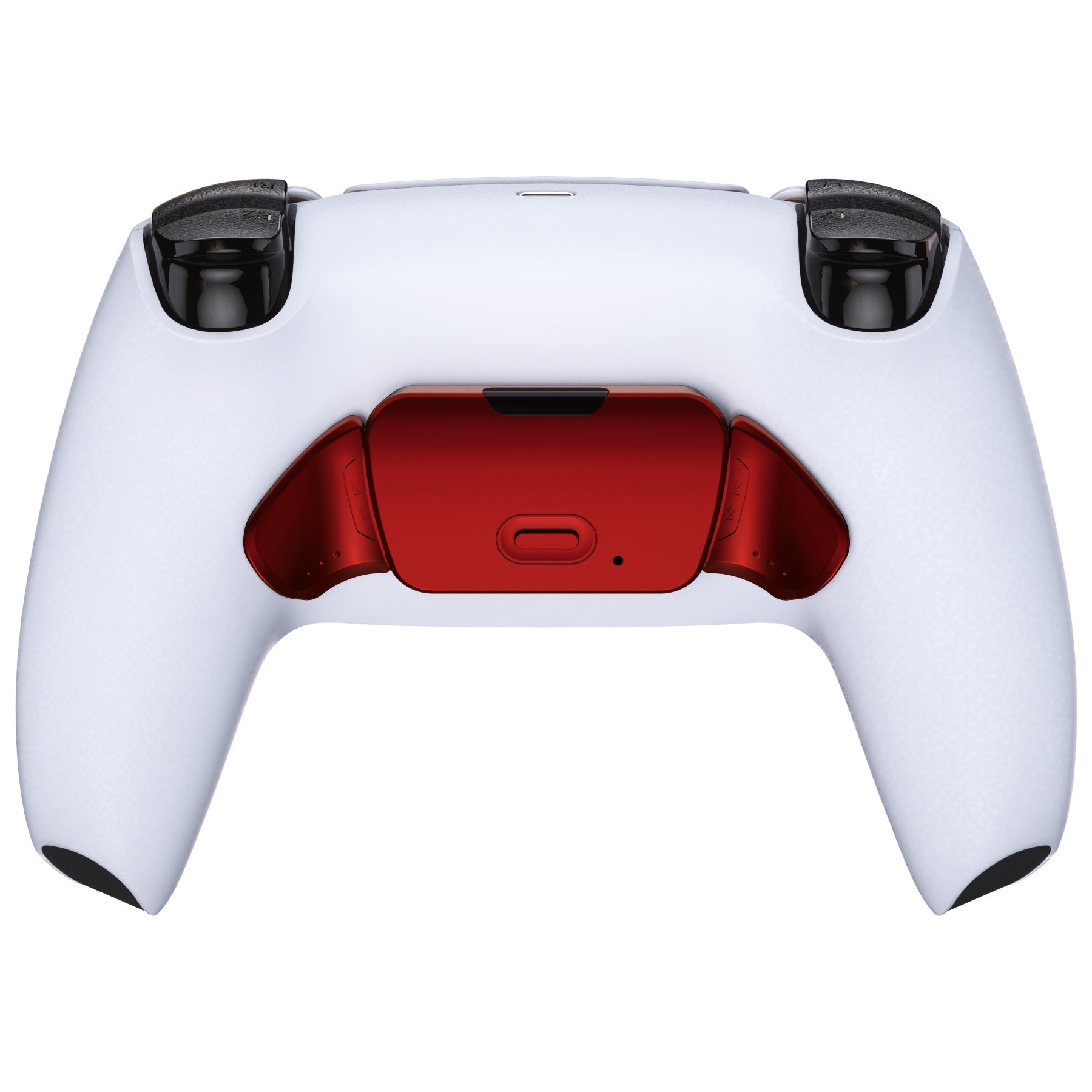 eXtremeRate Retail Scarlet Red Replacement Redesigned K1 K2 Back Button Housing Shell for ps5 Controller eXtremerate RISE Remap Kit - Controller & RISE Remap Board NOT Included - WPFP3003