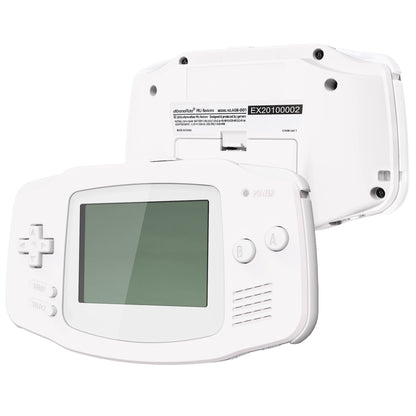 eXtremeRate Retail IPS Ready Upgraded White Soft Touch GBA Replacement Shell Full Housing Cover Buttons for Gameboy Advance ¨C Compatible with Both IPS & Standard LCD ¨C Console & IPS Screen NOT Included - TAGP3014