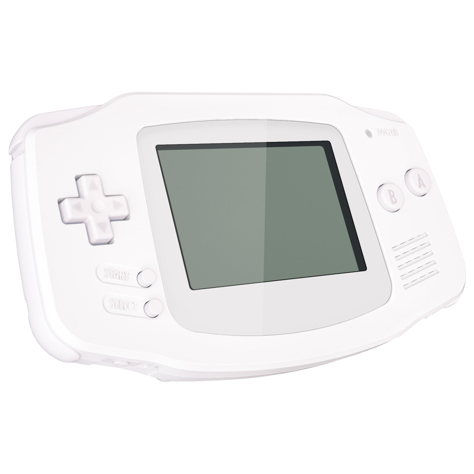 eXtremeRate Retail IPS Ready Upgraded White Soft Touch GBA Replacement Shell Full Housing Cover Buttons for Gameboy Advance ¨C Compatible with Both IPS & Standard LCD ¨C Console & IPS Screen NOT Included - TAGP3014