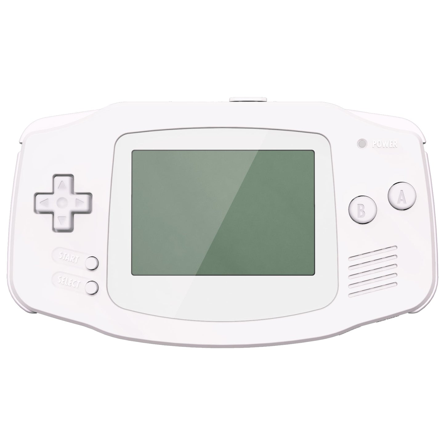 eXtremeRate Retail IPS Ready Upgraded White Soft Touch GBA Replacement Shell Full Housing Cover Buttons for Gameboy Advance ¨C Compatible with Both IPS & Standard LCD ¨C Console & IPS Screen NOT Included - TAGP3014