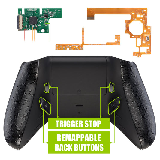 Lofty Remappable Remap & Trigger Stop Kit for Xbox One X & S Controller - Textured Black eXtremeRate