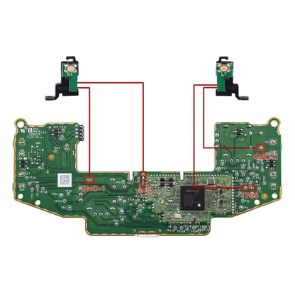eXtremeRate Retail Clicky Hair Trigger Kit for Xbox Series X/S Controller LT RT Shoulder Buttons, Custom Flashshot Trigger Stop Flex Cable for Xbox Series X/S Controller Model 1914 - X3MD001