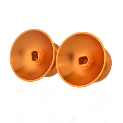 eXtremeRate Retail Gold Metal Aluminium Thumbsticks Buttons Custom Parts For Xbox One Controller - XOJ0301