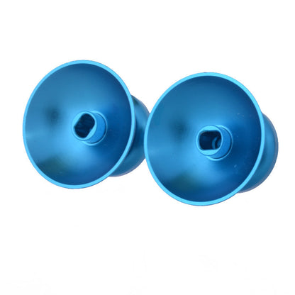 eXtremeRate Retail Blue Metal Aluminium Thumbsticks Buttons Custom Parts For Xbox One Controller - XOJ0304