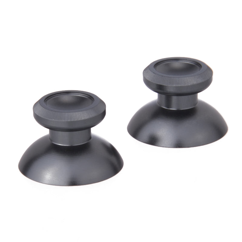 eXtremeRate Retail Gun Metal Aluminium Thumbsticks Buttons Custom Parts For Xbox One Controller - XOJ0306