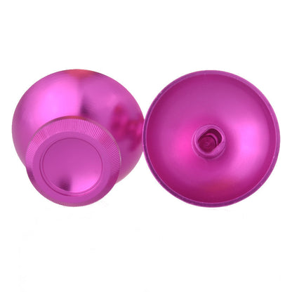 eXtremeRate Retail Pink Metal Aluminium Thumbsticks Buttons Custom Parts For Xbox One Controller - XOJ0307