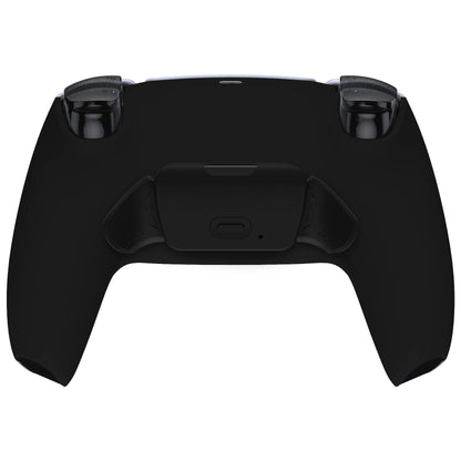 eXtremeRate Retail Black Back Paddles Remappable Rise Remap Kit with Upgrade Board & Redesigned Back Shell & Back Buttons Attachment for ps5 Controller BDM-010 & BDM-020 - XPFP3009G2