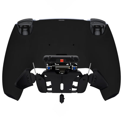 eXtremeRate Retail Black Remappable RISE 4.0 Remap Kit for ps5 Controller BDM 010 & BDM 020, Upgrade Board & Redesigned Back Shell & 4 Back Buttons for ps5 Controller - Controller NOT Included - YPFP3001