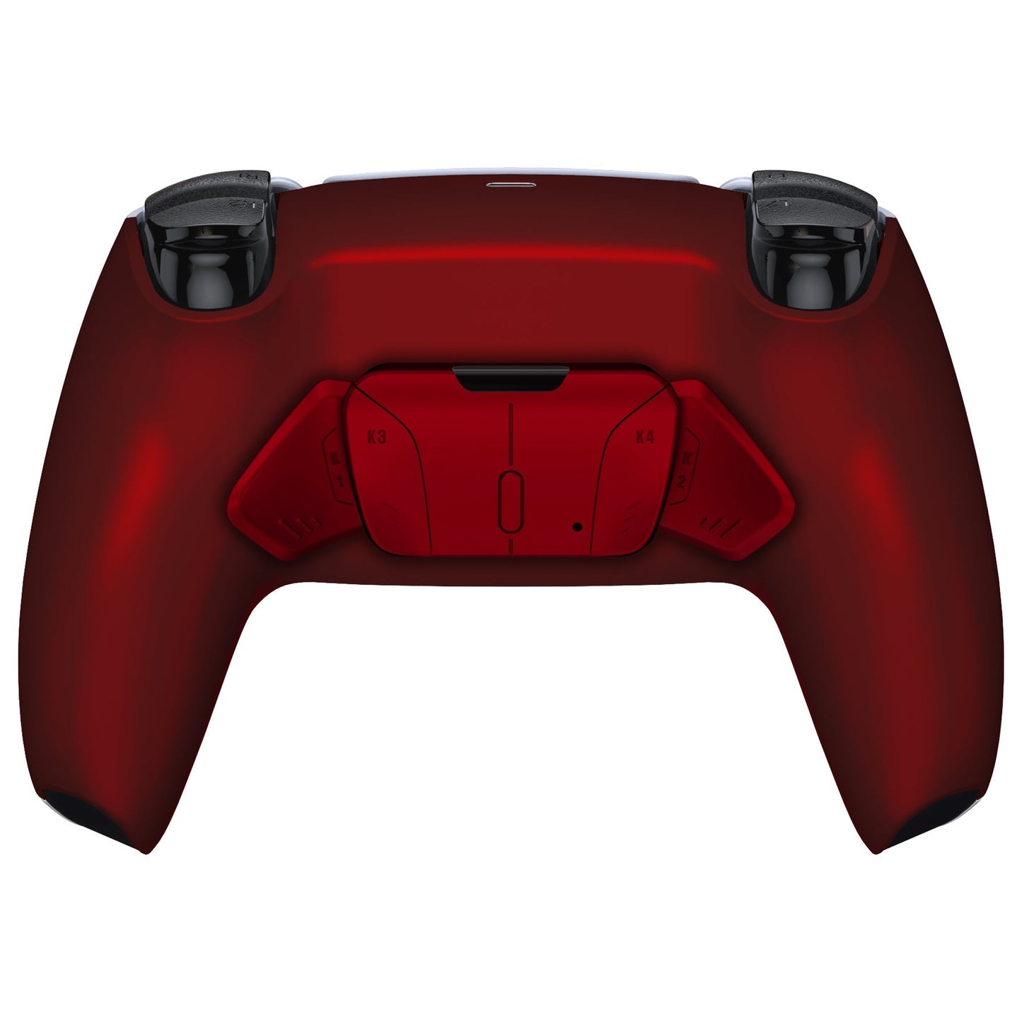 eXtremeRate Retail Scarlet Red Remappable RISE 4.0 Remap Kit for ps5 Controller BDM 010 & BDM 020, Upgrade Board & Redesigned Back Shell & 4 Back Buttons for ps5 Controller - Controller NOT Included - YPFP3007