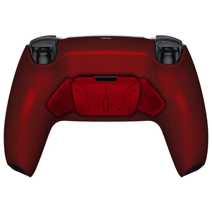 eXtremeRate Retail Scarlet Red Remappable RISE 4.0 Remap Kit for ps5 Controller BDM 010 & BDM 020, Upgrade Board & Redesigned Back Shell & 4 Back Buttons for ps5 Controller - Controller NOT Included - YPFP3007