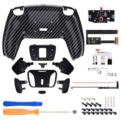 eXtremeRate Remappable RISE 4.0 Remap Kit for PS5 Controller BDM-010/020 - Graphite Carbon Fiber eXtremeRate