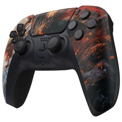 eXtremeRate Replacemen Front Housing Shell with Touchpad Compatible with PS5 Controller BDM-010 BDM-020 BDM-030 - eXtremeRate