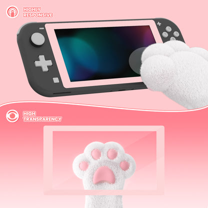 eXtremeRate Nintendo Switch Lite用2枚セット傷防止透明HD強化ガラススクリーン保護フィルム【チェリーブロッサムピンク】