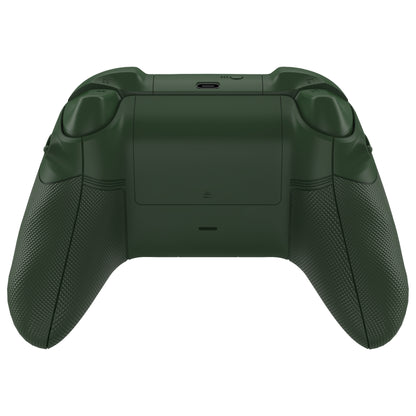 eXtremeRate Xbox Series X&Sコントローラー対応用ASRバージョン 高性能再設計 フルセットシェルボタン FLEXOR サイドレールグリップ トリガーストップキット【バンブーグリーン】