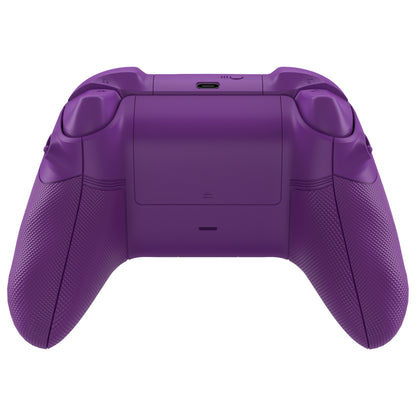 eXtremeRate Xbox Series X&Sコントローラー対応用ASRバージョン 高性能再設計 フルセットシェルボタン FLEXOR サイドレールグリップ トリガーストップキット【ミストパープル】