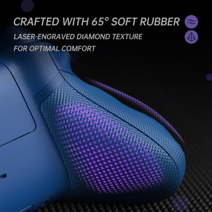 eXtremeRate Xbox Series X&Sコントローラー対応用ASRバージョン 高性能再設計 フルセットシェルボタン FLEXOR サイドレールグリップ トリガーストップキット【ブルー】