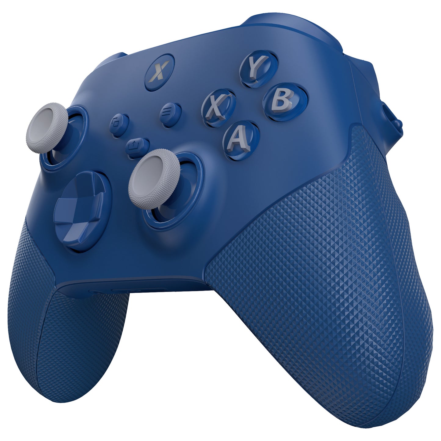 eXtremeRate Xbox Series X&Sコントローラー対応用ASRバージョン 高性能再設計 フルセットシェルボタン FLEXOR サイドレールグリップ トリガーストップキット【ブルー】