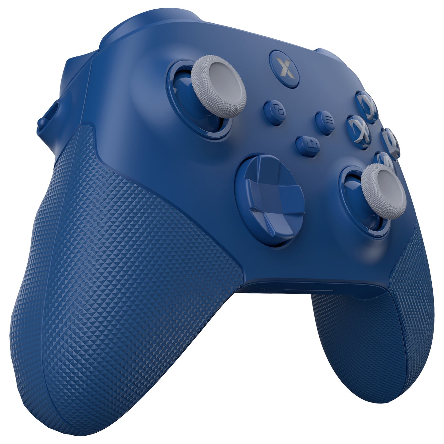eXtremeRate Xbox Series X&Sコントローラー対応用ASRバージョン 高性能再設計 フルセットシェルボタン FLEXOR サイドレールグリップ トリガーストップキット【ブルー】