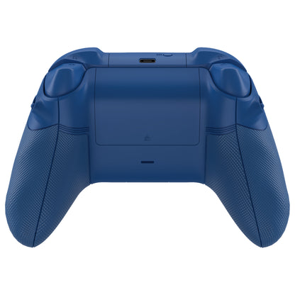 eXtremeRate Xbox Series X&Sコントローラー対応用ASRバージョン 高性能再設計 フルセットシェルボタン FLEXOR サイドレールグリップ トリガーストップキット【ブルー】