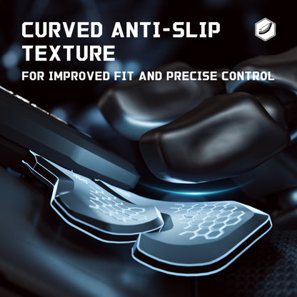 eXtremeRate PS5 edgeコントローラーに対応用BEYOND バックパドルキット、OLEDディスプレイ&エルゴノミックグリップ【ブラック】