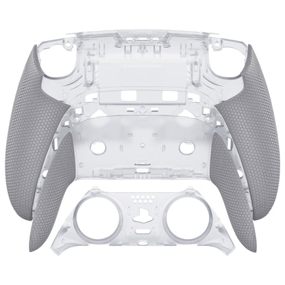 eXtremeRate Beyond-ARC Bottom Shell Kit for PS5 Edge Controller (Clear & Gray)