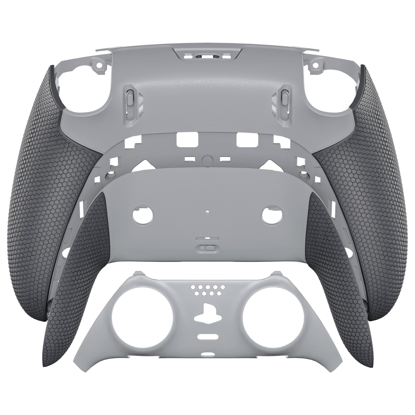 eXtremeRate Beyond-ARC Bottom Shell Kit for PS5 Edge Controller (New Hope Gray & Classic Gray)