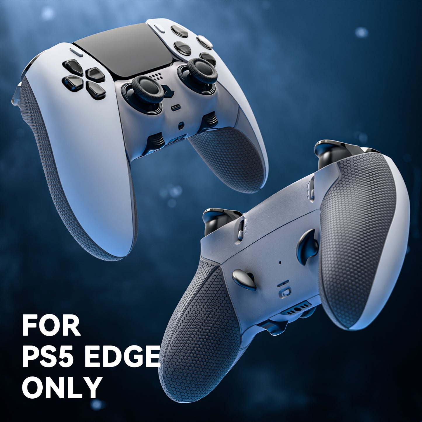 eXtremeRate Beyond-ARC Bottom Shell Kit for PS5 Edge Controller (New Hope Gray & Classic Gray)