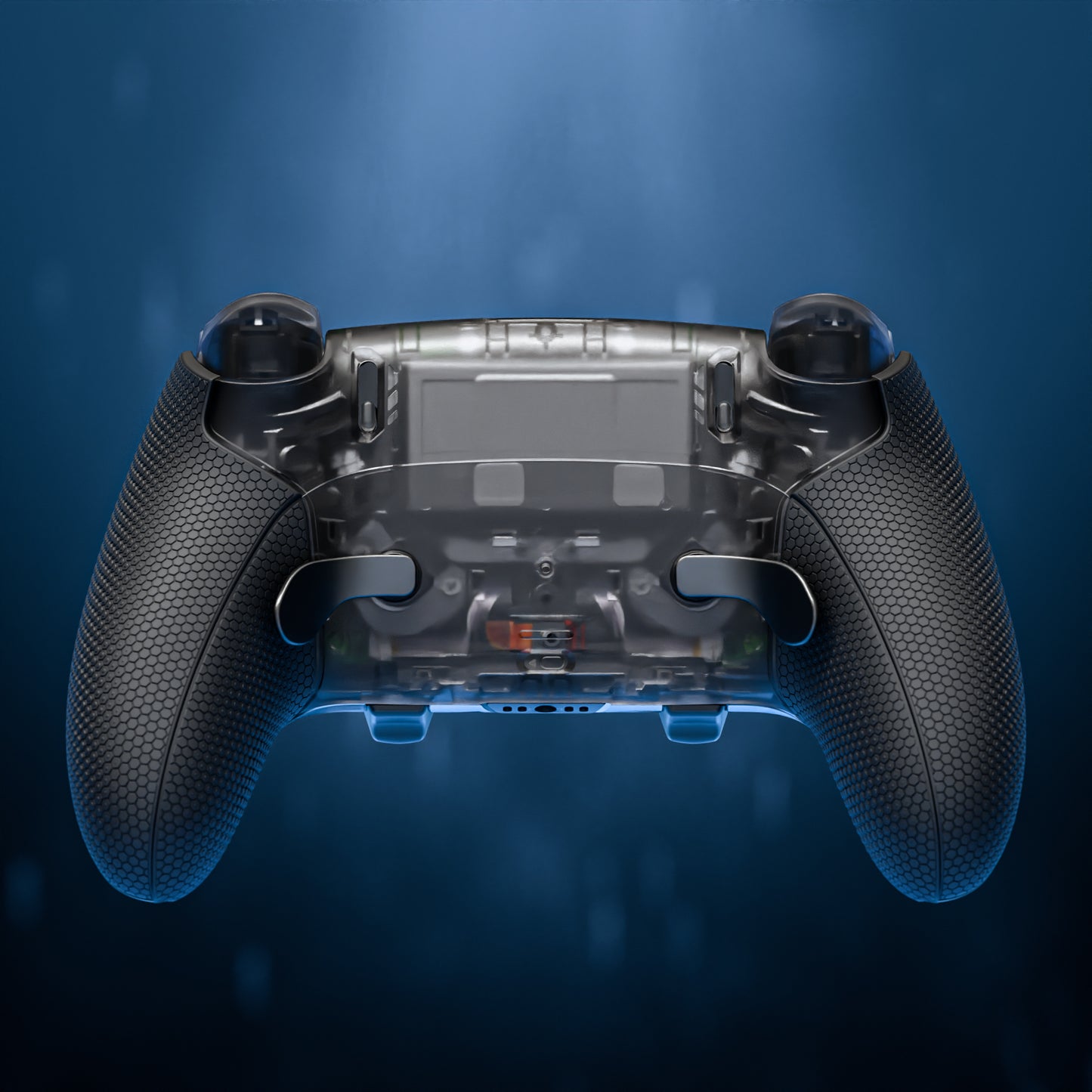 eXtremeRate PS5 Edgeコントローラー対応用 Beyond-ARC フルセットシェル ボタンキット【クリアブラック】