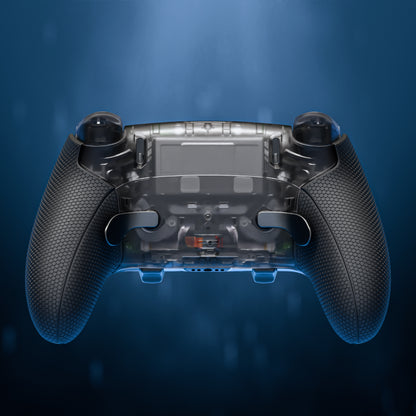 eXtremeRate PS5 Edgeコントローラー対応用 Beyond-ARC フルセットシェル ボタンキット【クリアブラック】