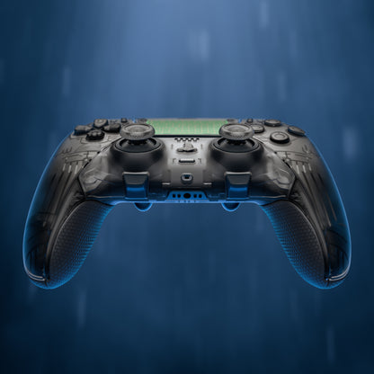 eXtremeRate PS5 Edgeコントローラー対応用 Beyond-ARC フルセットシェル ボタンキット【クリアブラック】