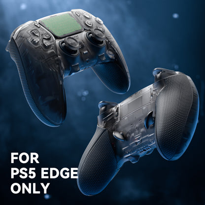 eXtremeRate PS5 Edgeコントローラー対応用 Beyond-ARC フルセットシェル ボタンキット【クリアブラック】