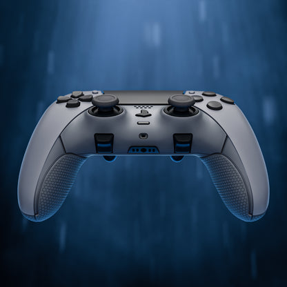 eXtremeRate PS5 Edgeコントローラー対応用 Beyond-ARC フルセットシェル ボタンキット【ダークグレー＆ニューホープグレー】