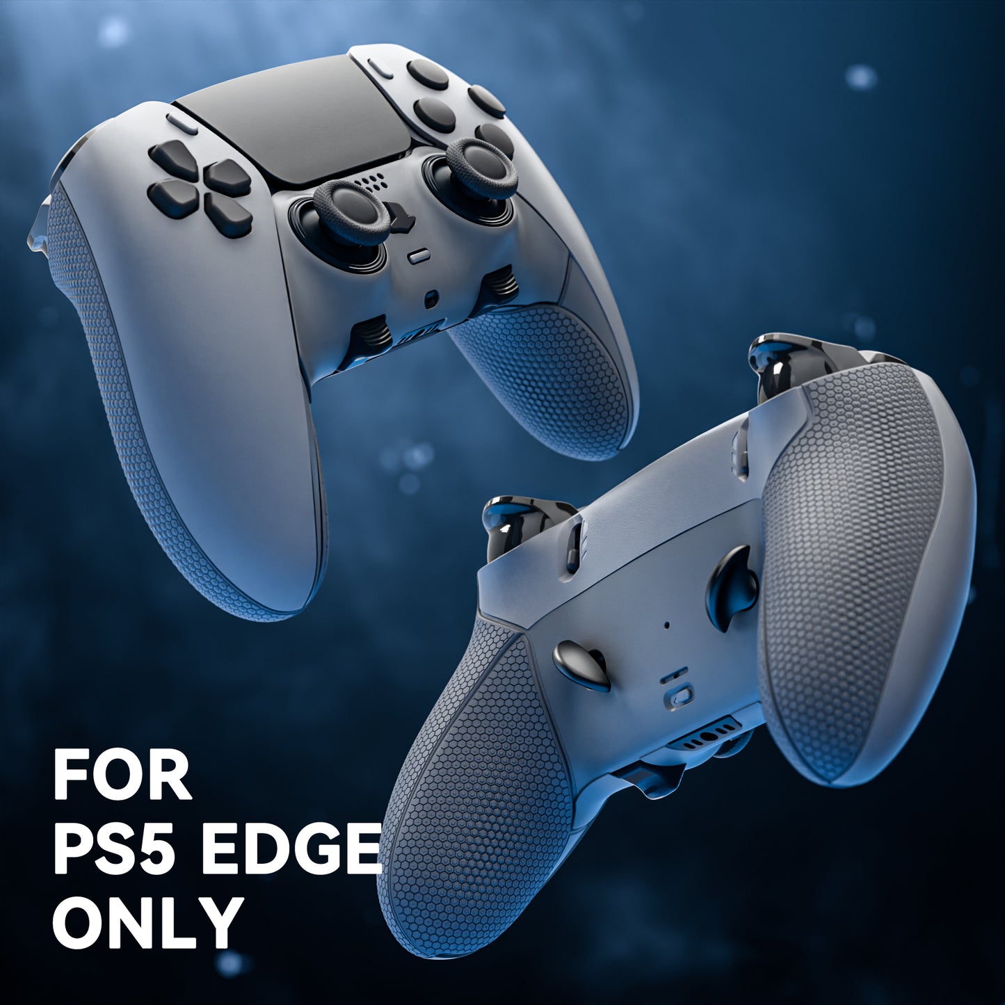 eXtremeRate PS5 Edgeコントローラー対応用 Beyond-ARC フルセットシェル ボタンキット【ダークグレー＆ニューホープグレー】