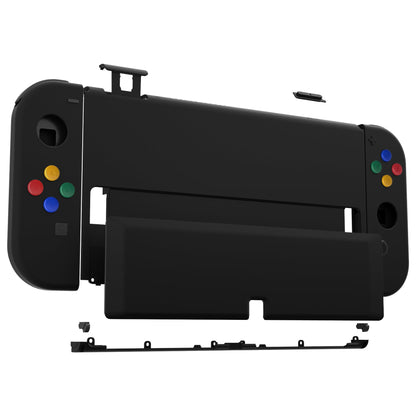 eXtremeRate Custom Replacement Full Set Shell with Buttons for Nintendo Switch OLED - Black eXtremeRate