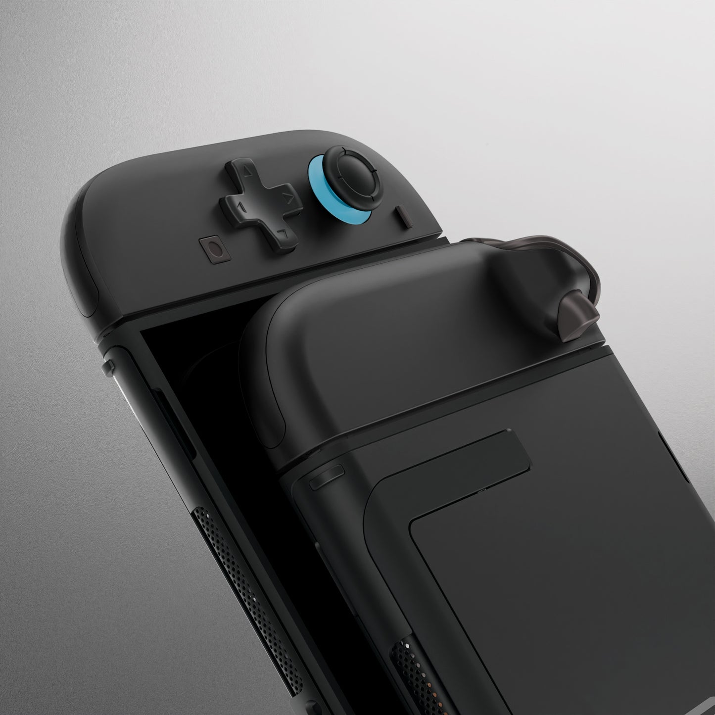 eXtremeRate Nintendo Switch 2対応ジョイコン交換フルセットシェルケース、方向ボタンバージョンボタン付き - デラックス版【ブラック】