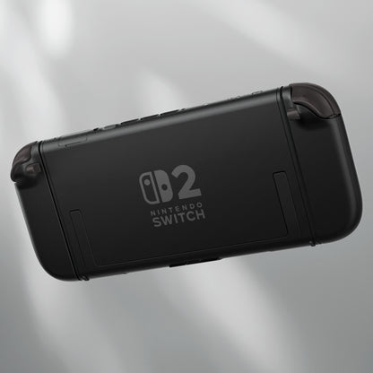 eXtremeRate Nintendo Switch 2対応ジョイコン交換フルセットシェルケース、方向ボタンバージョンボタン付き - デラックス版【ブラック】