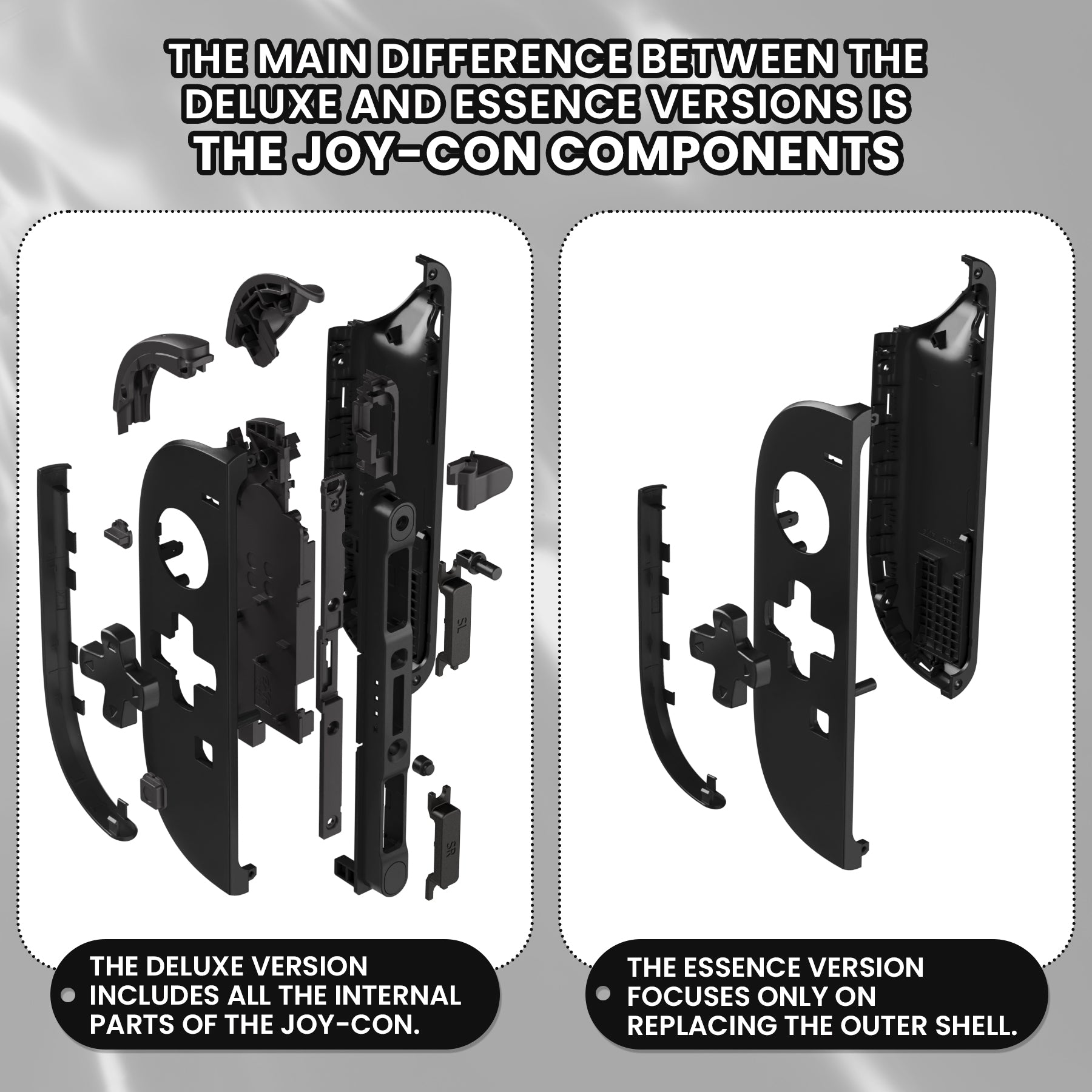 eXtremeRate Nintendo Switch 2対応ジョイコン交換フルセット