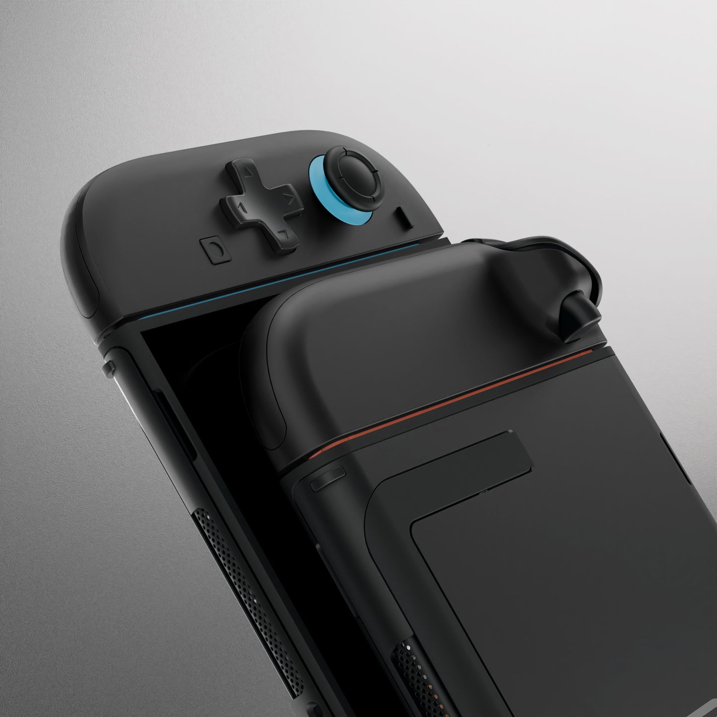 eXtremeRate Nintendo Switch 2対応ジョイコン交換フルセットシェルケース、方向ボタンバージョンボタン付き - エッセンス版【ブラック】