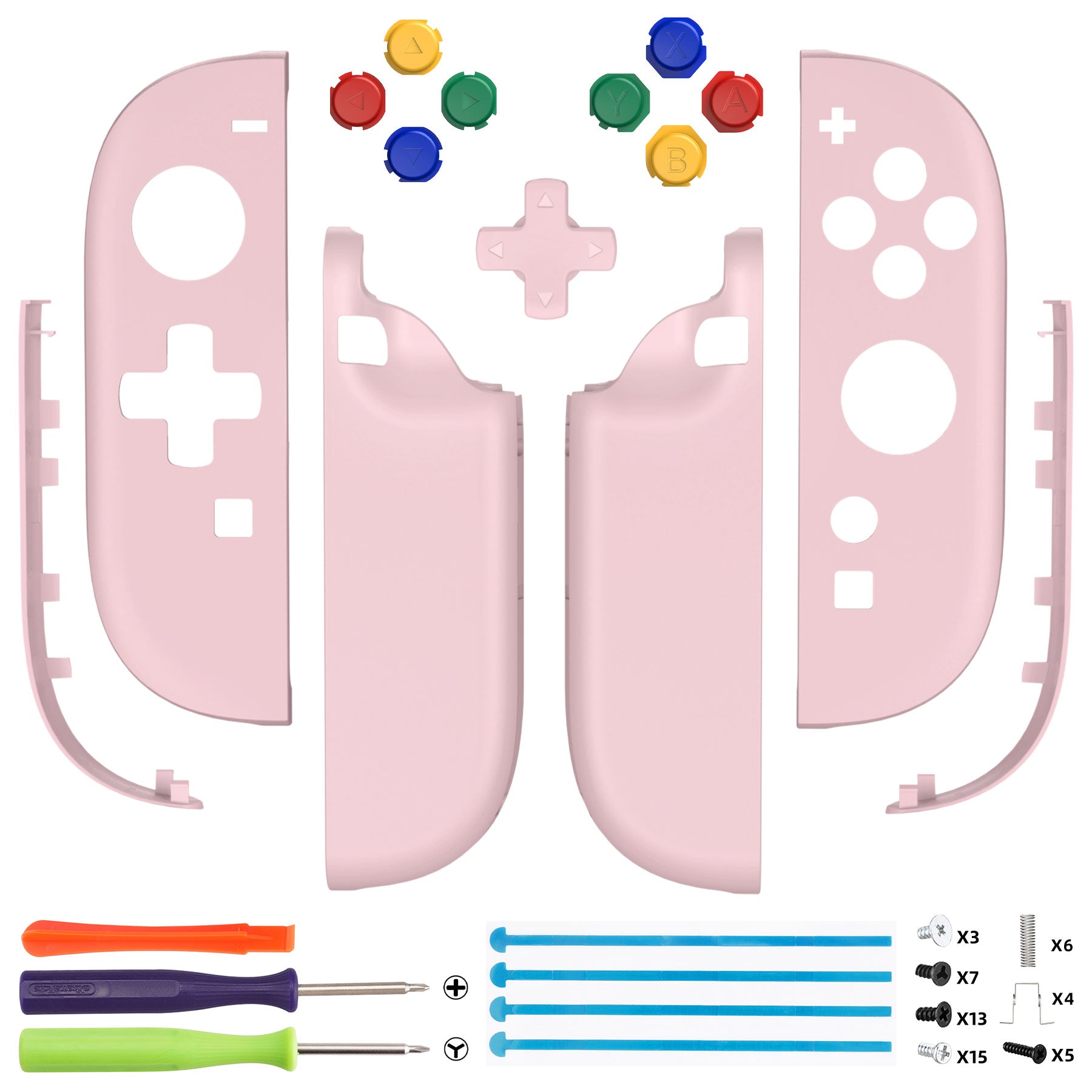 eXtremeRate Nintendo Switch 2対応ジョイコン交換フルセットシェル