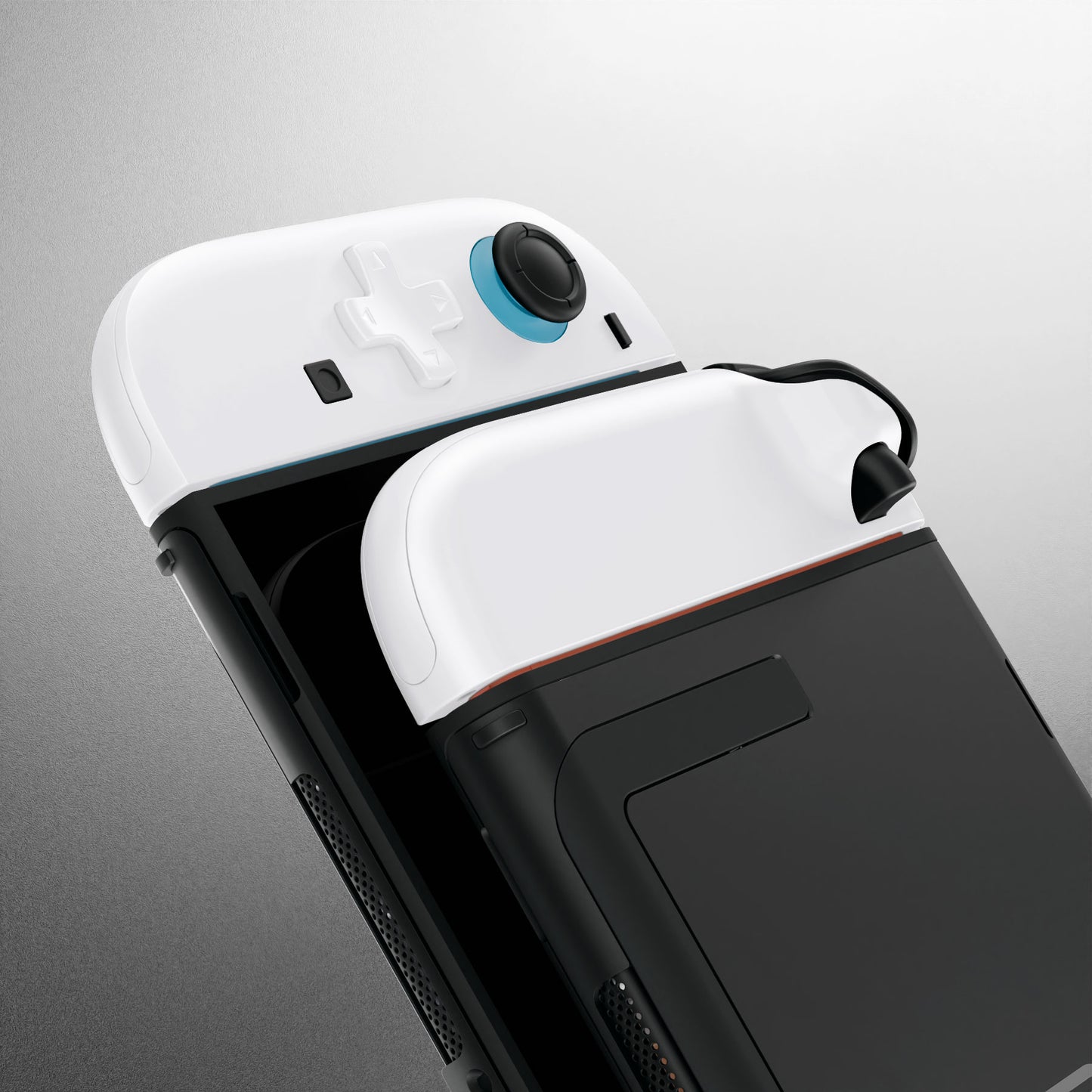 eXtremeRate Nintendo Switch 2対応ジョイコン交換フルセットシェルケース、方向ボタンバージョンボタン付き - エッセンス版【ホワイト】