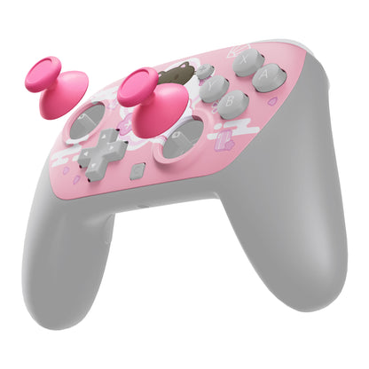 eXtremeRate Nintendo Switch 2 Proコントローラー対応DIY交換用フェイスプレートシェル【桜にゃんこ】